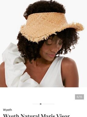 Wyeth straw visor